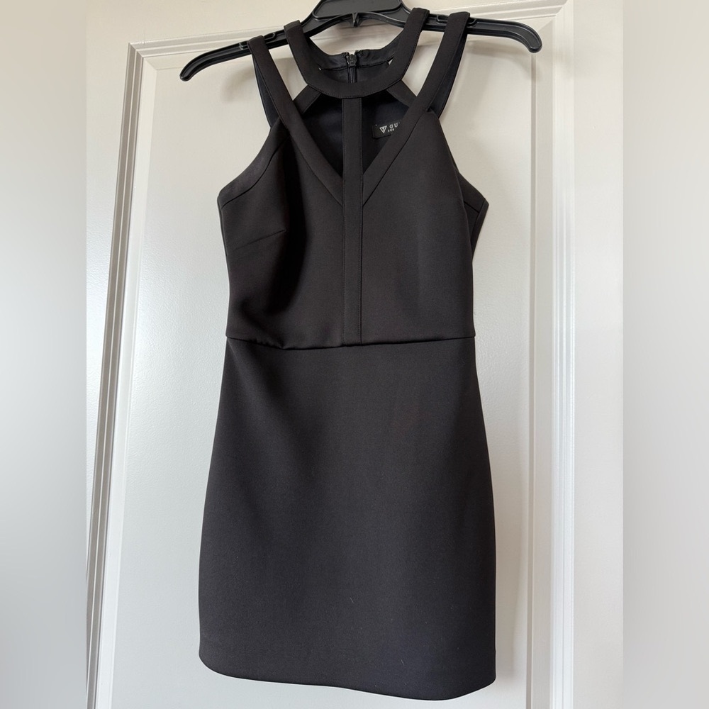 Elegant Black Sleeveless Dress